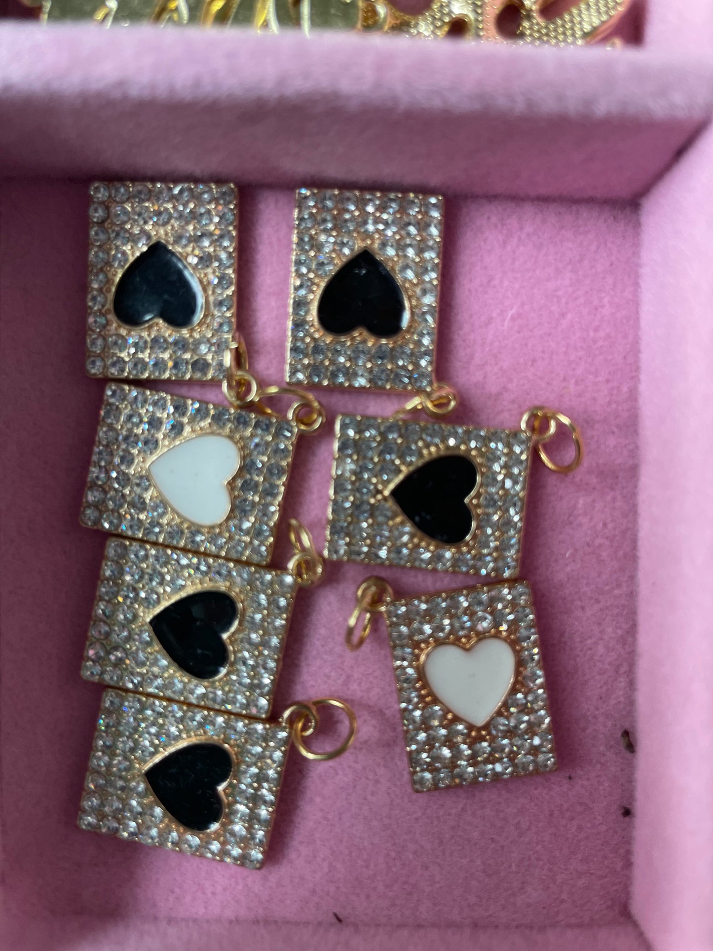Heart Book Charm