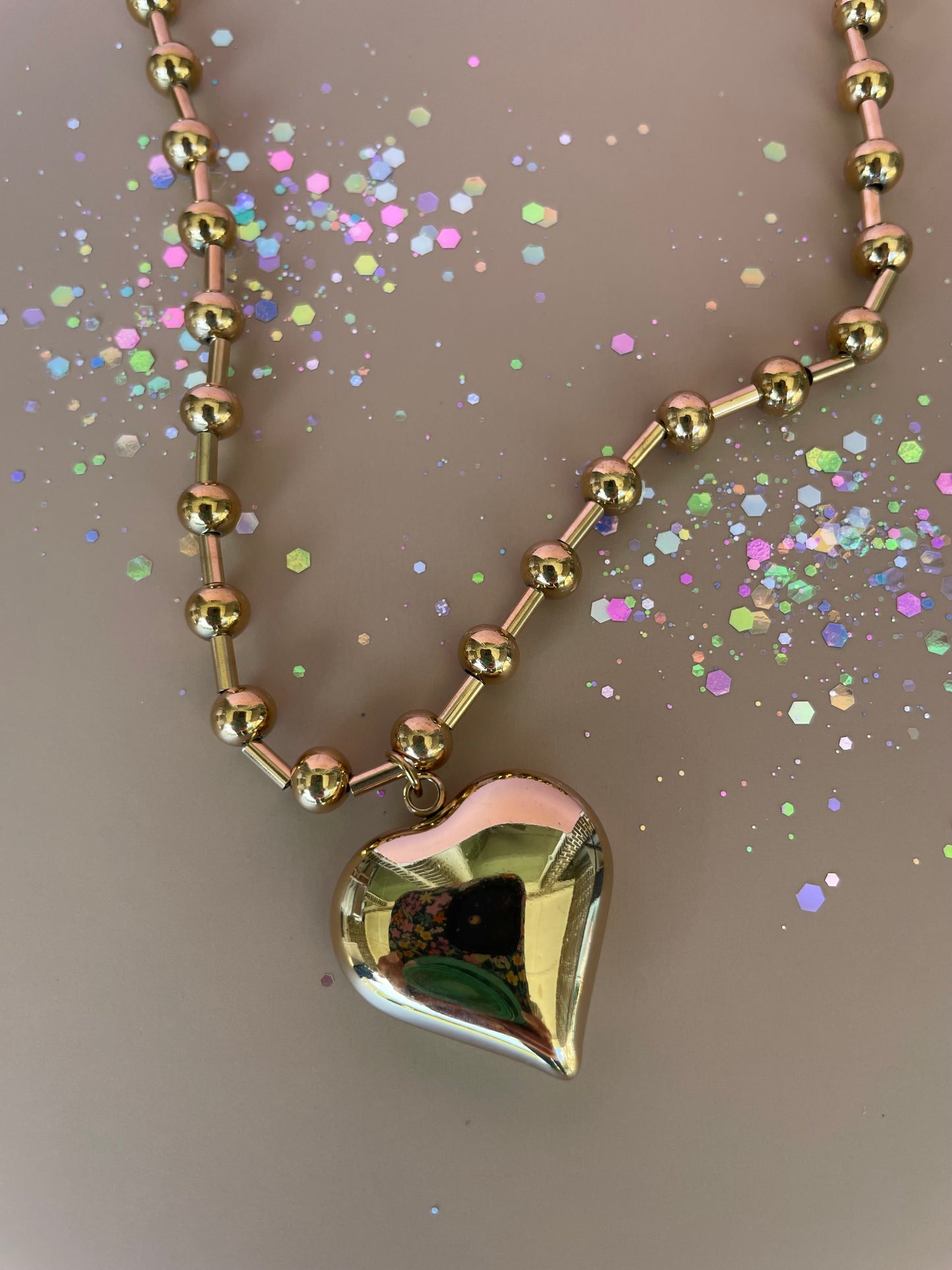 The Heart of Gold Necklace