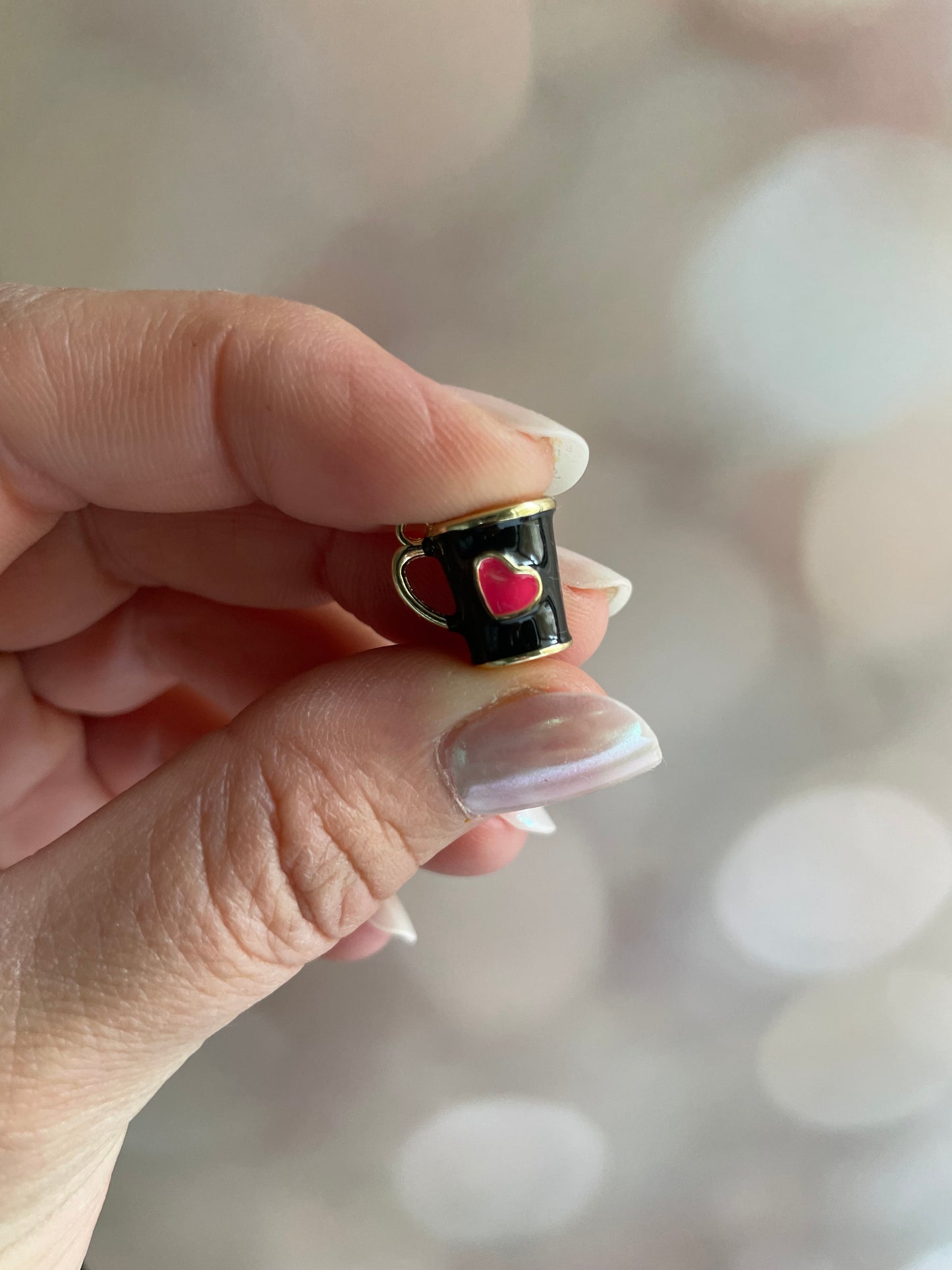 Coffee Cup Charm