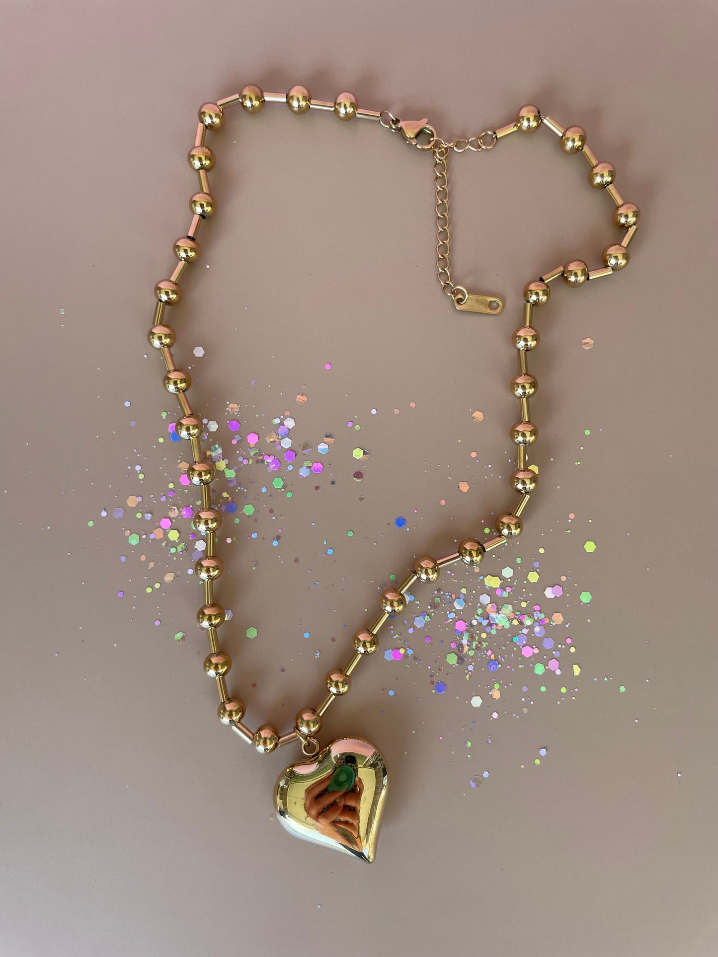 The Heart of Gold Necklace