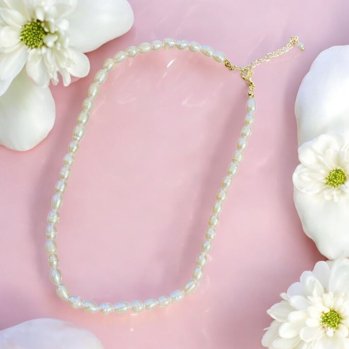 Freshwater Millet Pearl Necklace