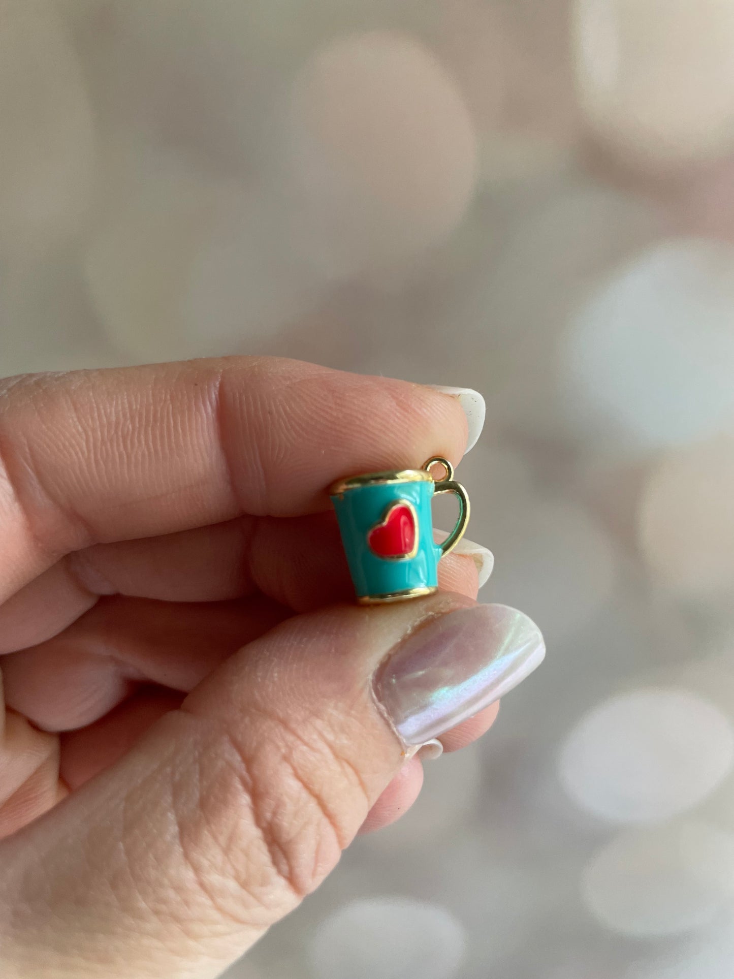 Coffee Cup Charm