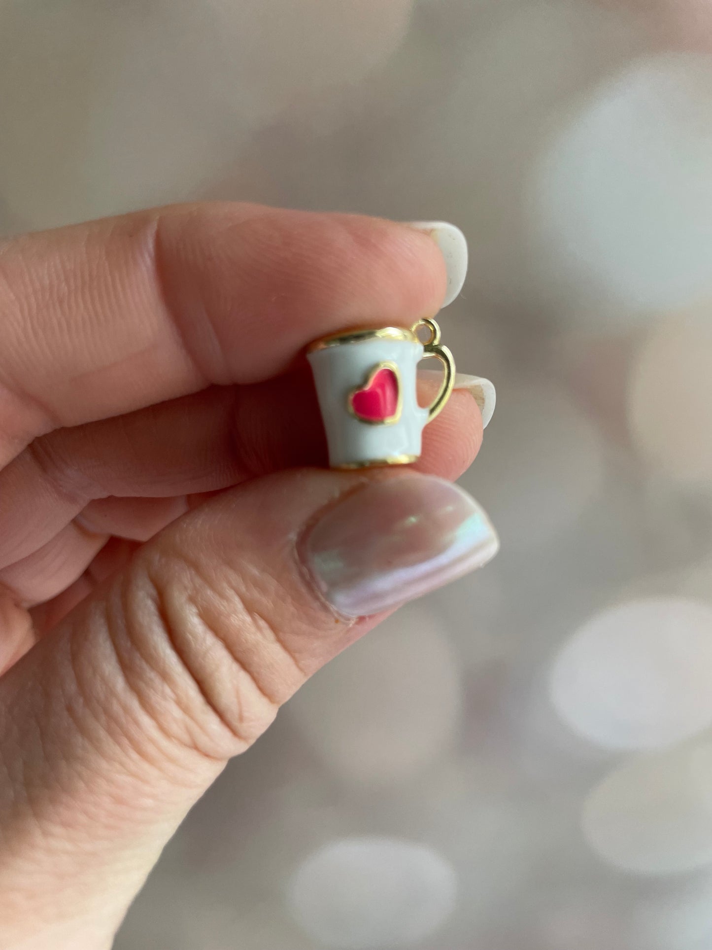 Coffee Cup Charm