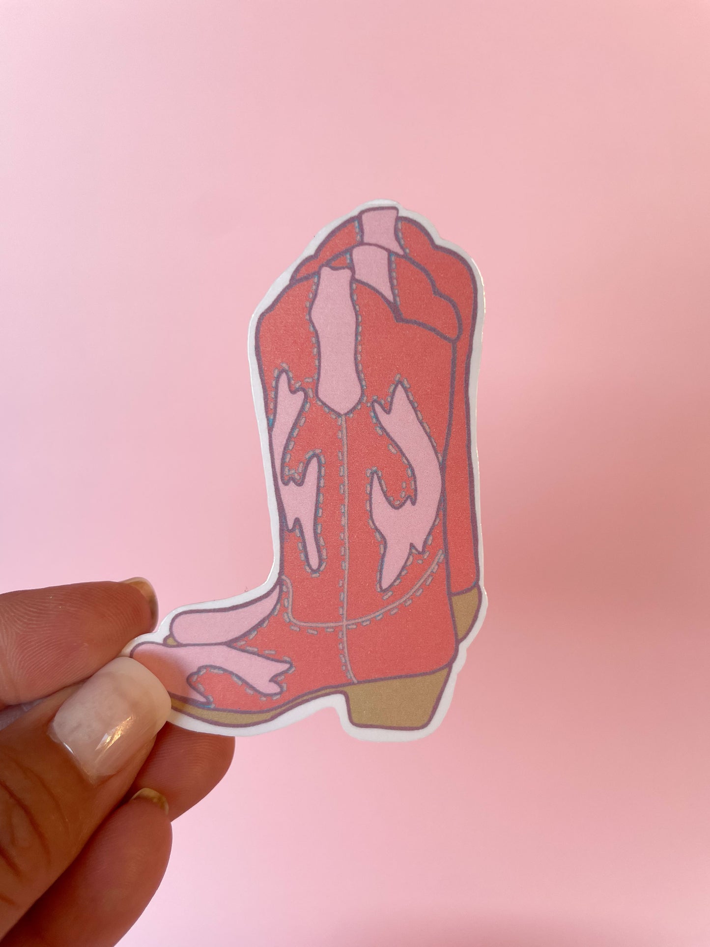 These Boots Were Meant for Walking Sticker