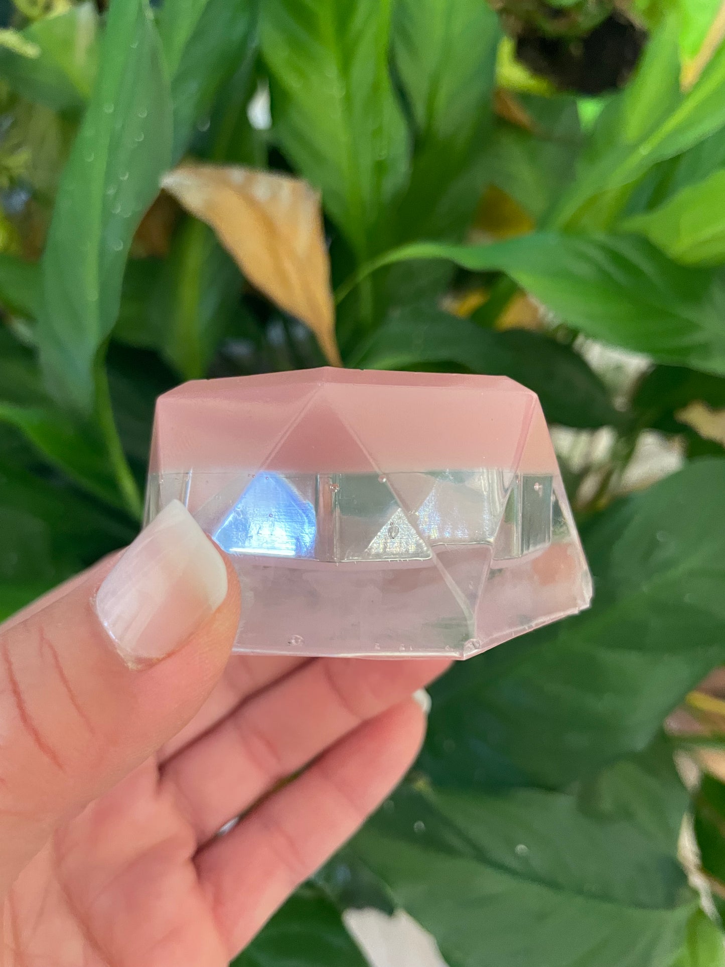 Floral Resin Ring Dish
