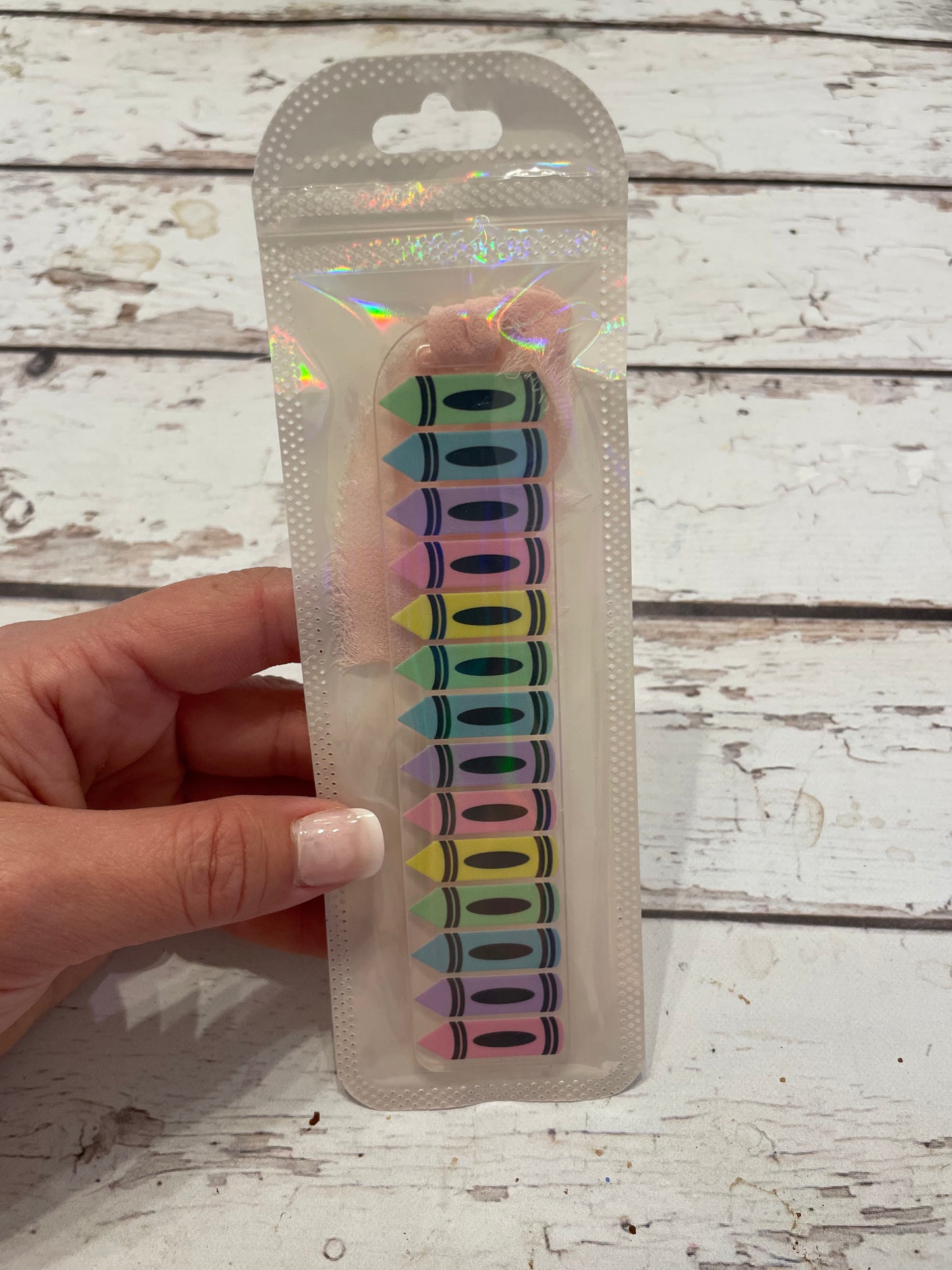 Acrylic Bookmarks with Adorable Decals