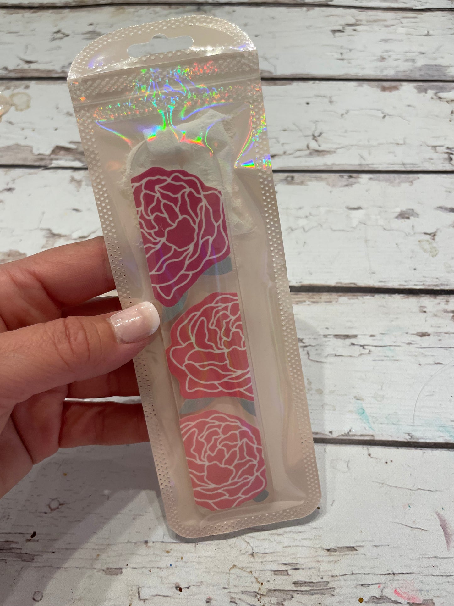 Acrylic Bookmarks with Adorable Decals