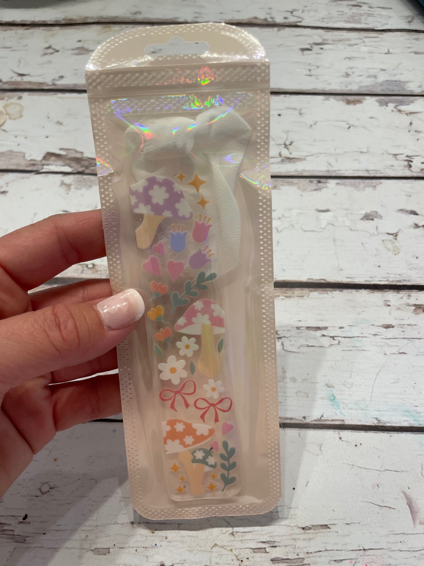Acrylic Bookmarks with Adorable Decals