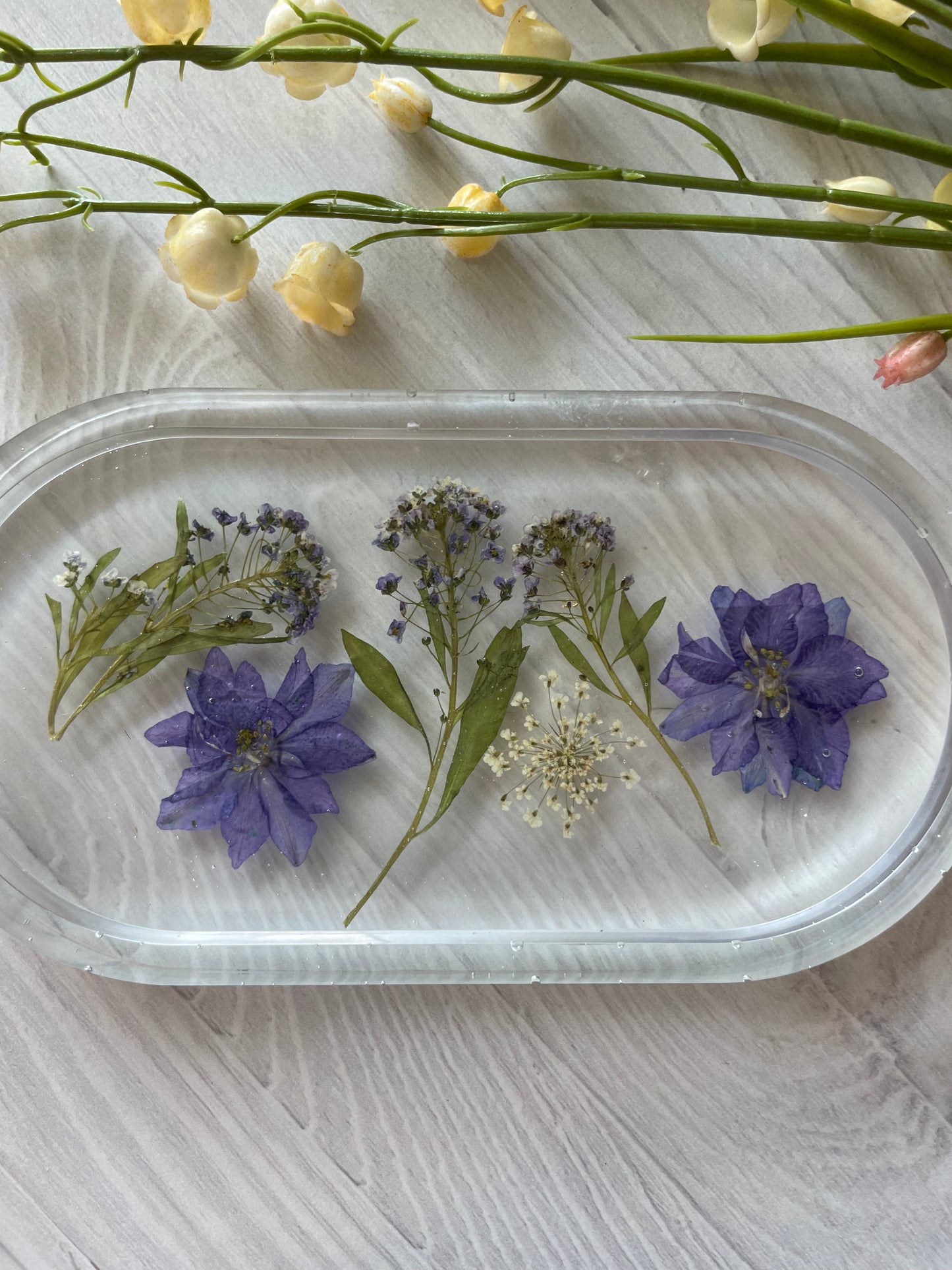 Mother's Day Resin Jewelry Trays - With Butterflies!