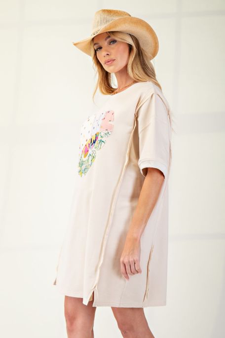 Patchwork Heart Daydress - 100% Cotton