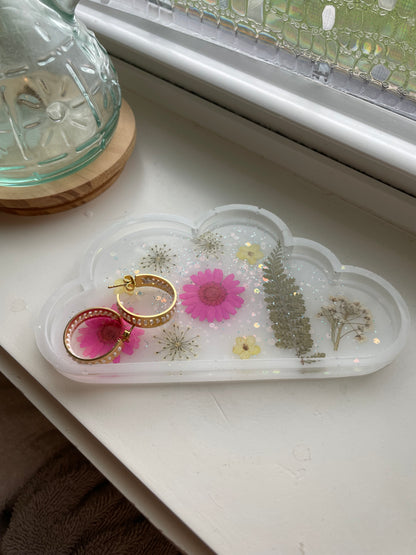 Cloud Resin Jewelry Tray