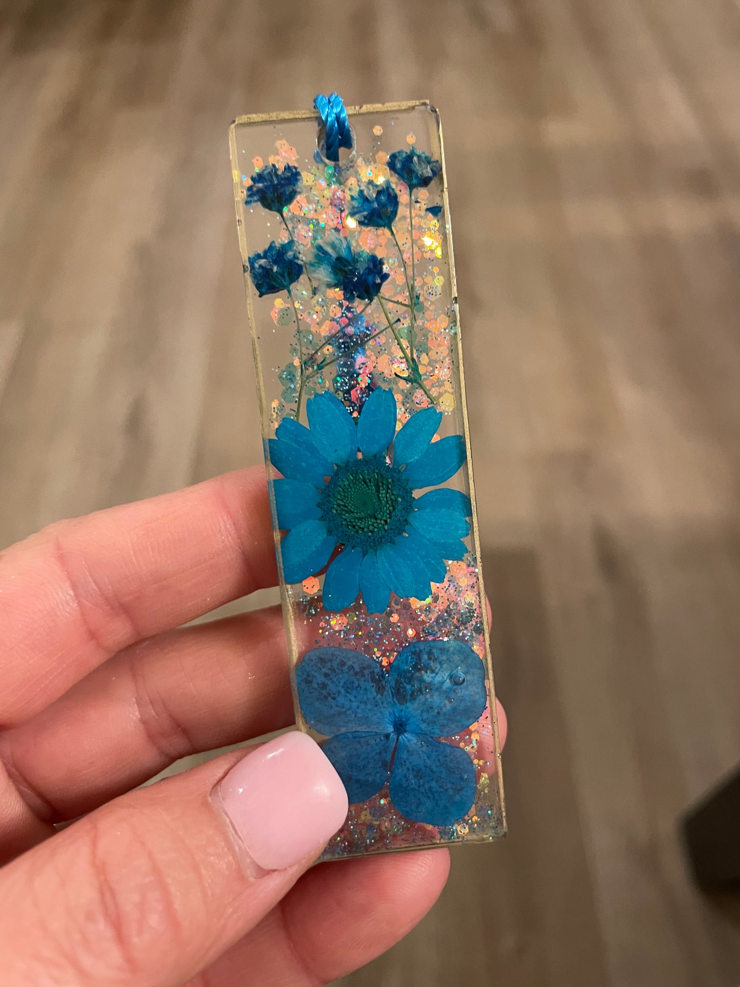 Sparkle Bloom Wildflower Bookmark