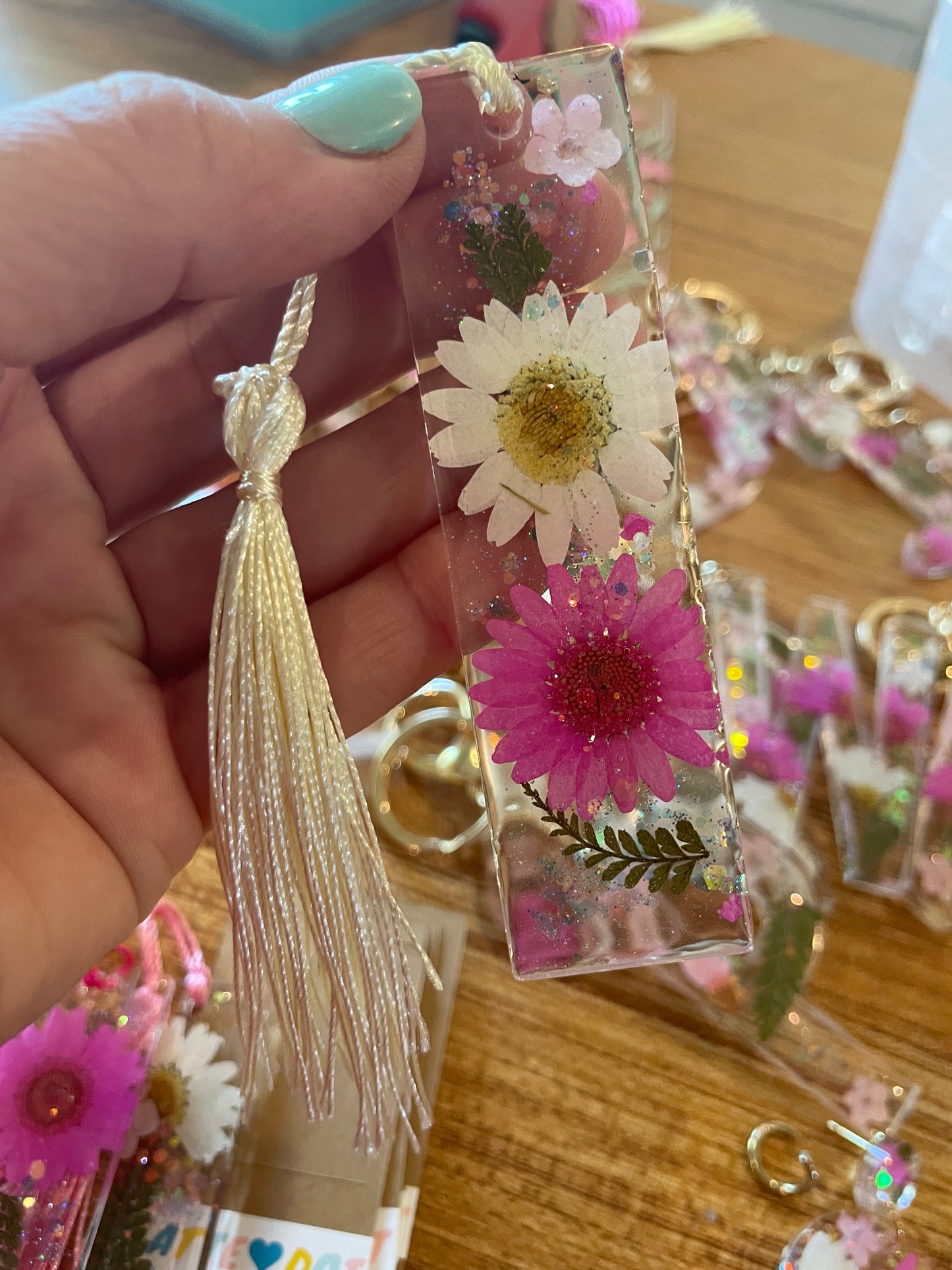 Sparkle Bloom Wildflower Bookmark