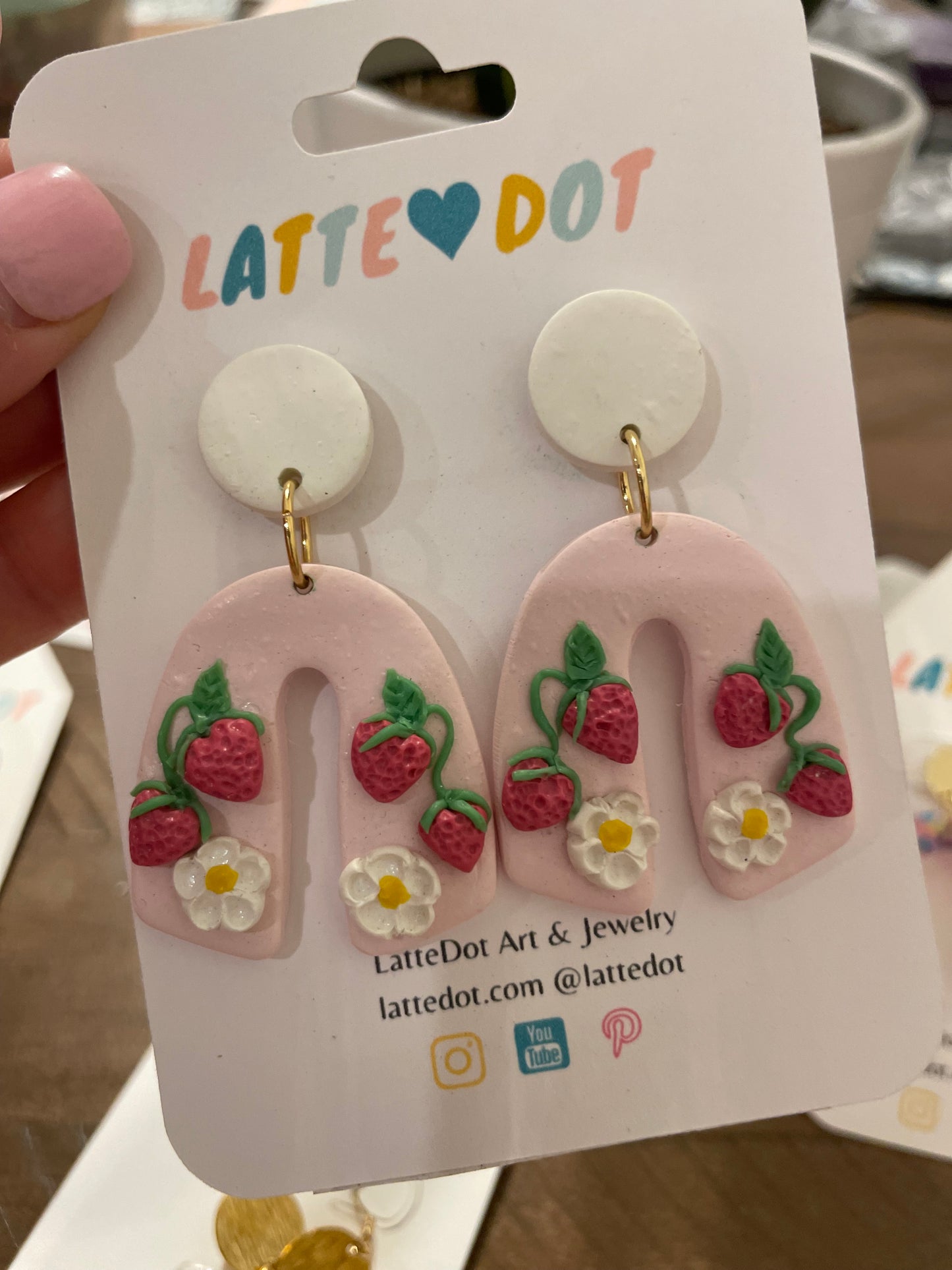 Summer Polymer Clay Earrings