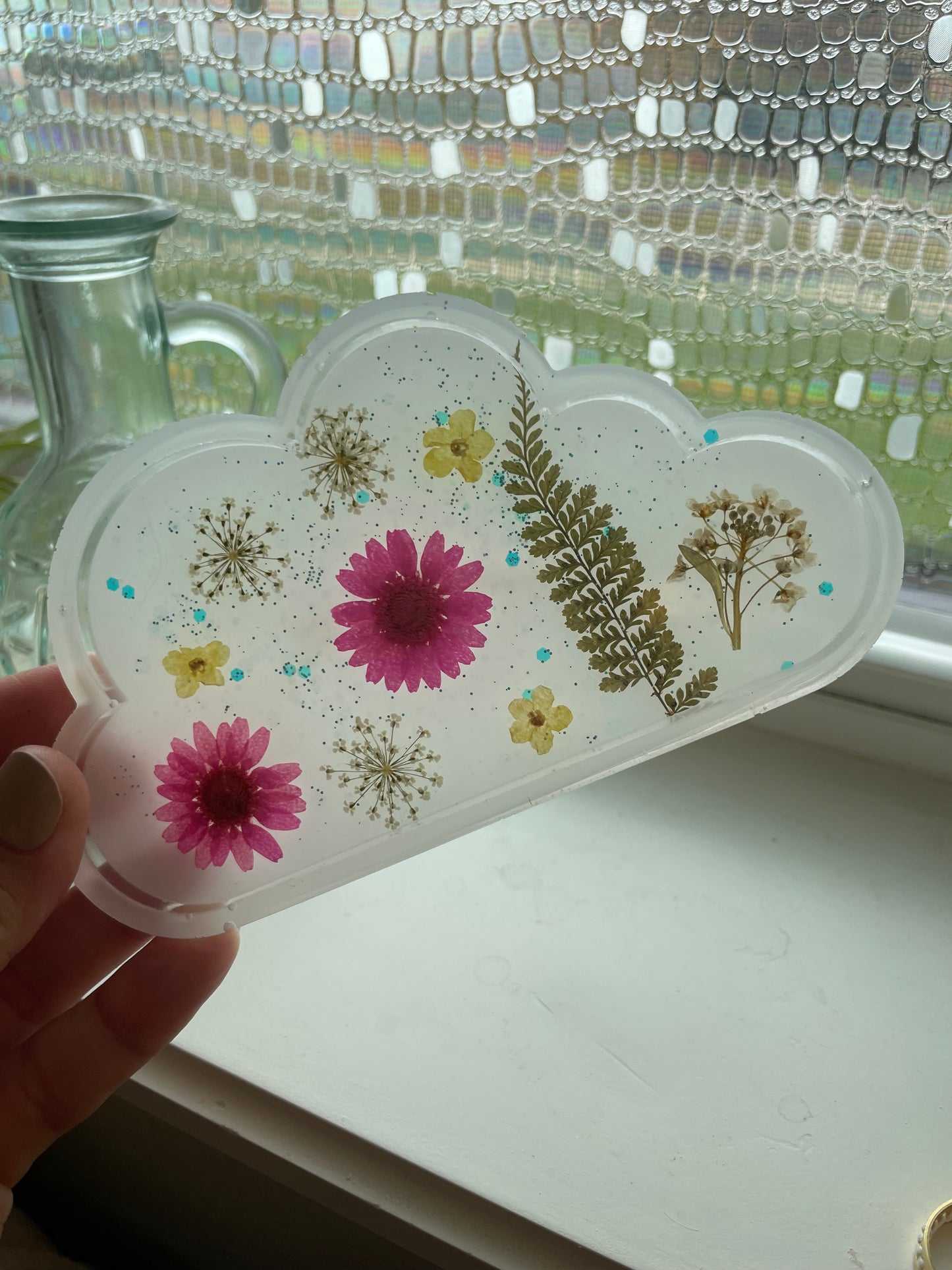 Cloud Resin Jewelry Tray