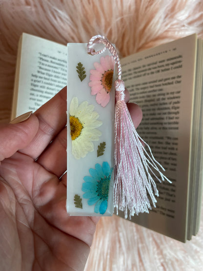 Mini Wildflower Resin Bookmarks