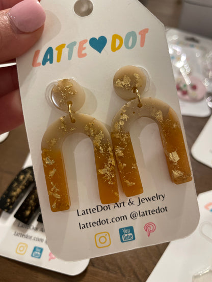 Fancy Adventure Resin Earrings