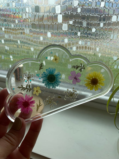 Cloud Resin Jewelry Tray