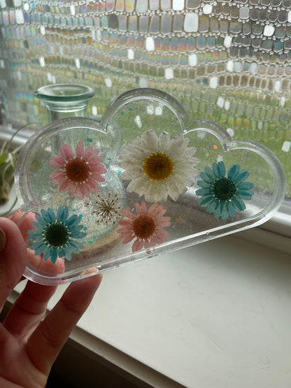 Cloud Resin Jewelry Tray