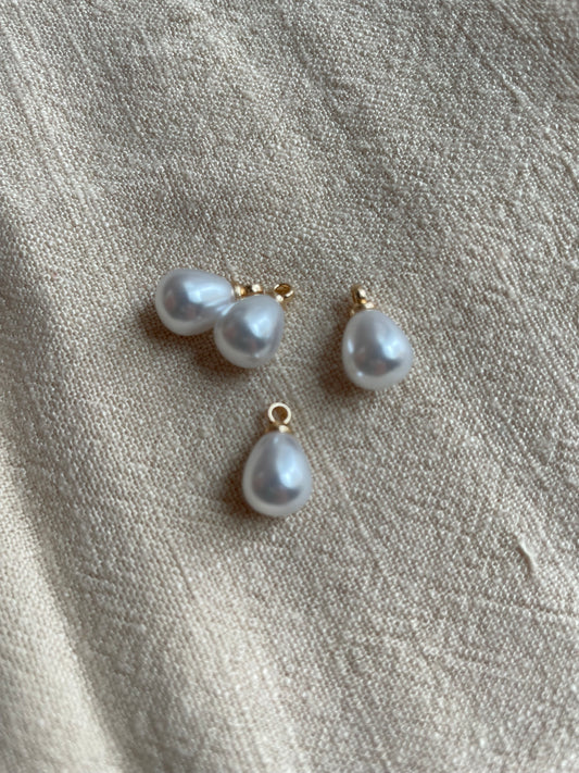 Pearl Drop Charm