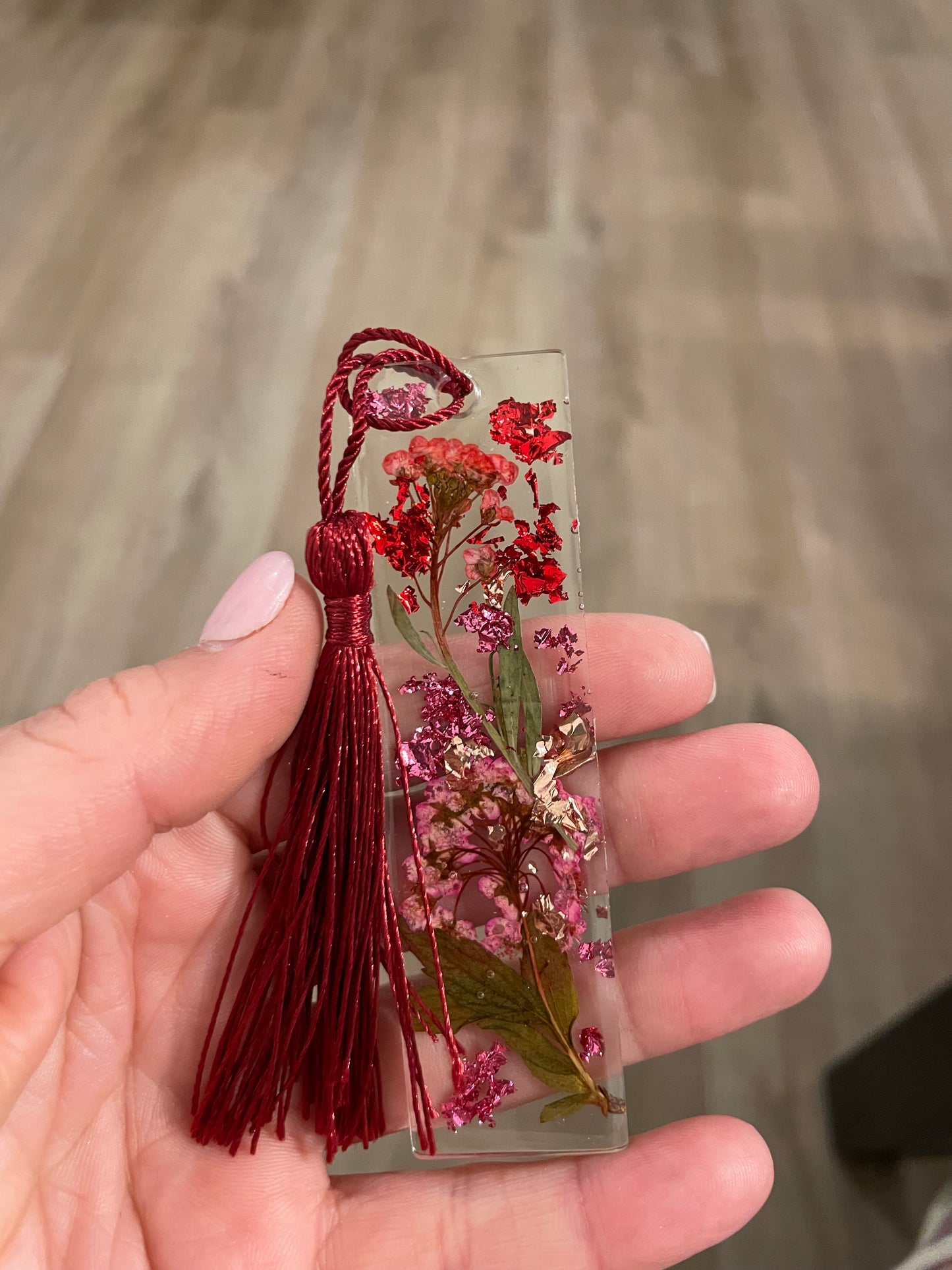 Sparkle Bloom Wildflower Bookmark