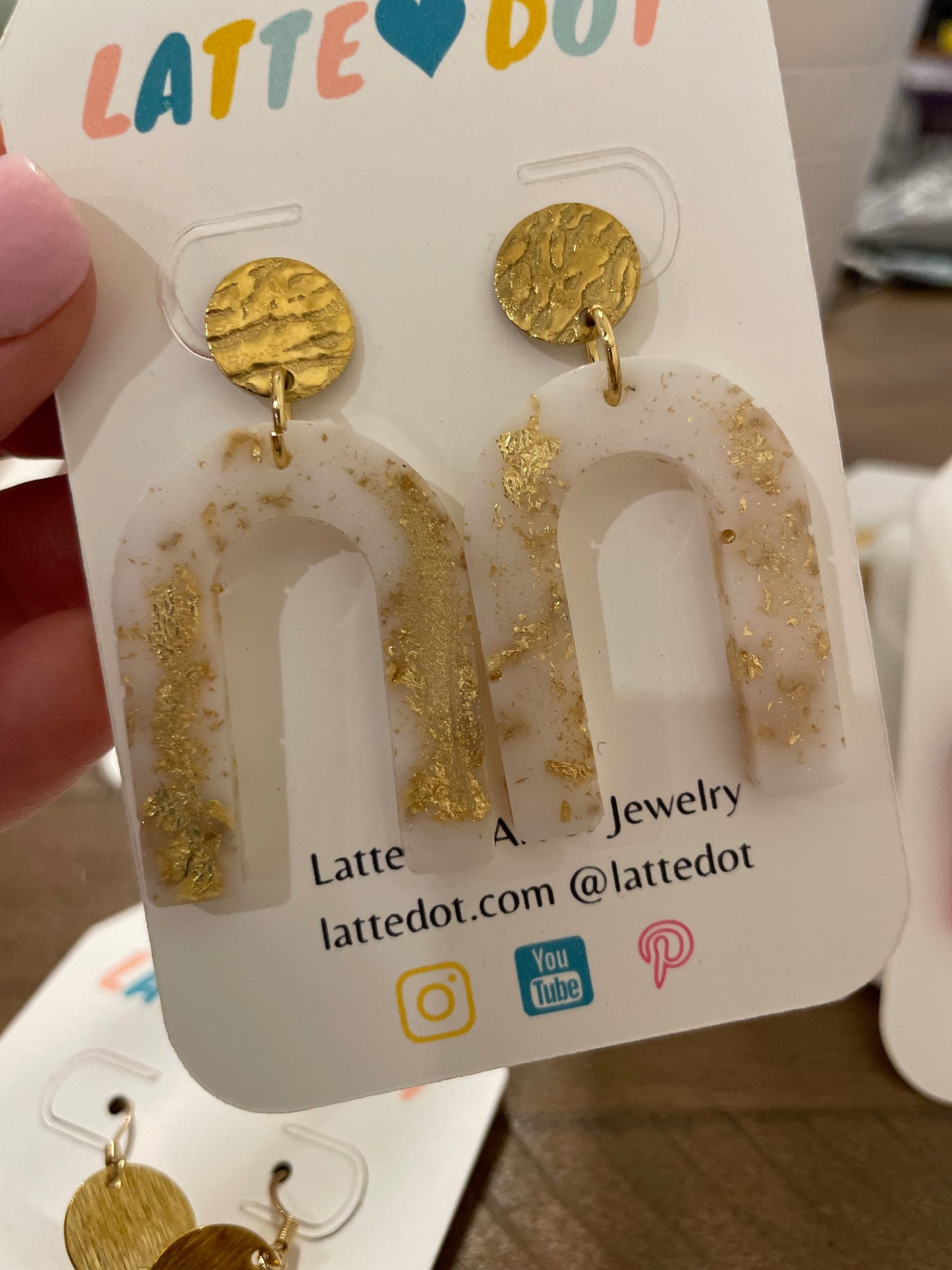 Fancy Adventure Resin Earrings