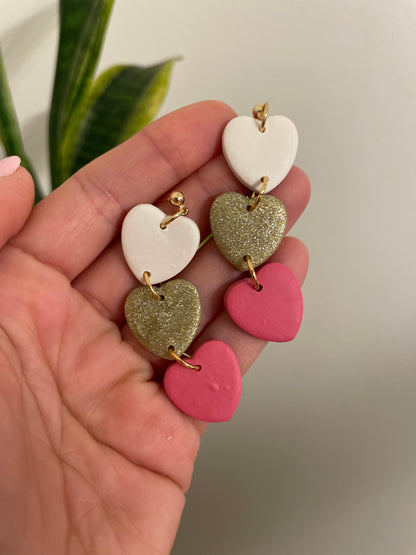 Candy Heart Earrings