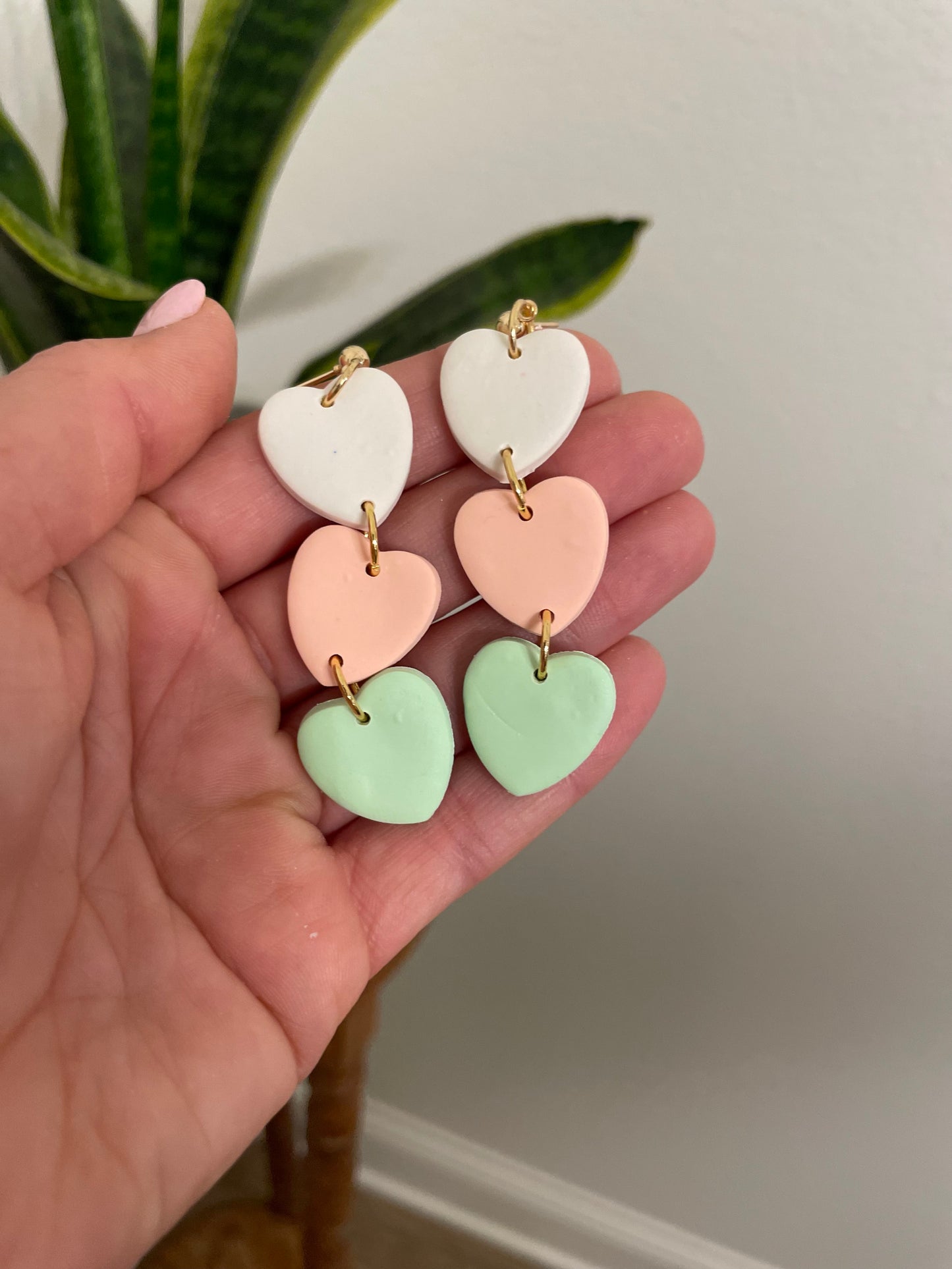 Candy Heart Earrings