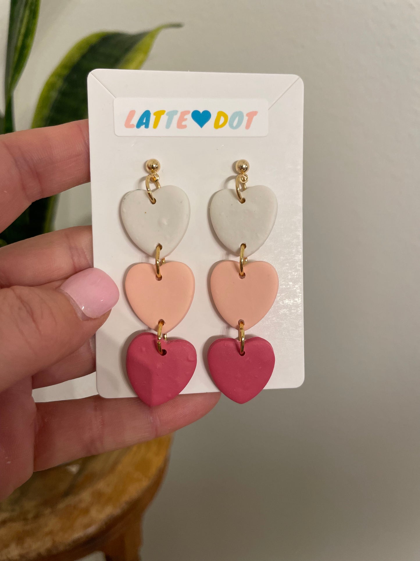 Candy Heart Earrings