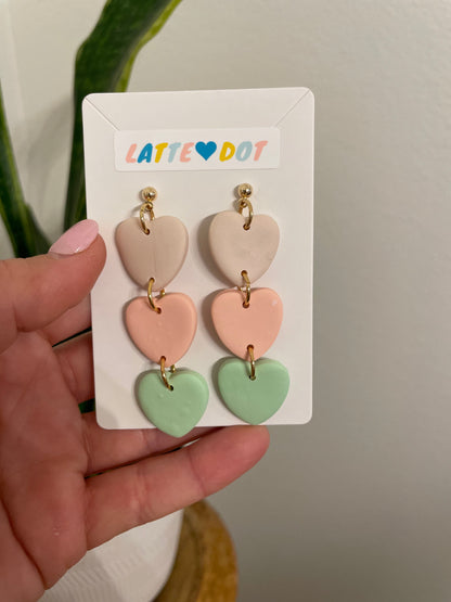 Candy Heart Earrings