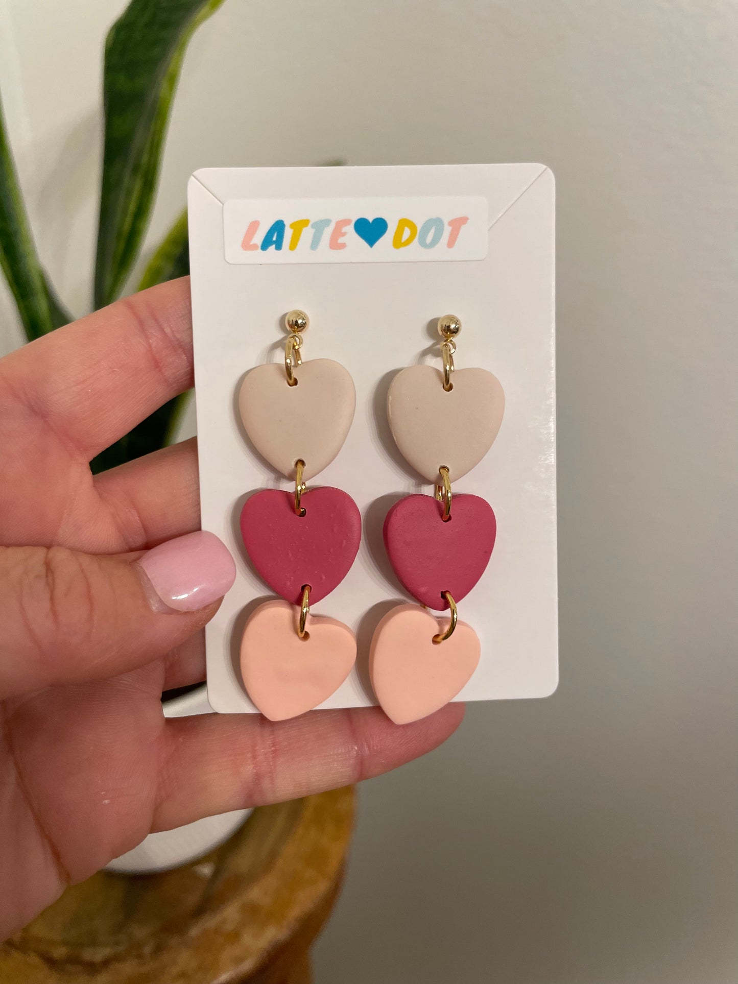 Candy Heart Earrings