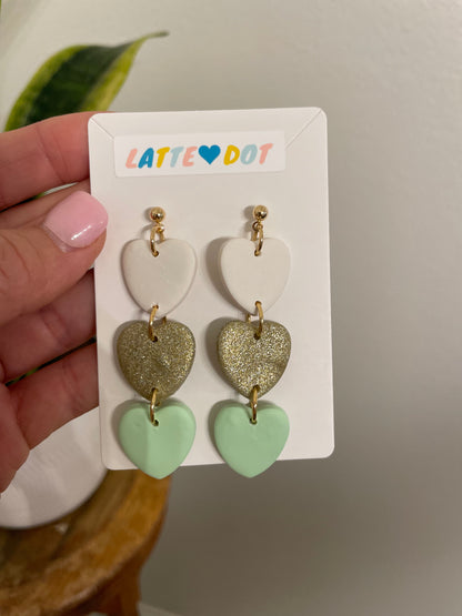 Candy Heart Earrings