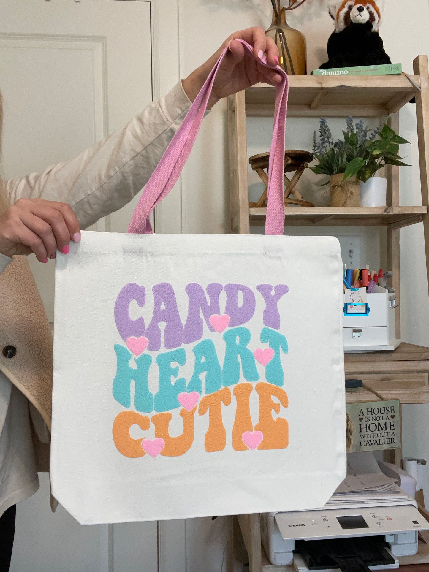 Candy Heart Tote Bag