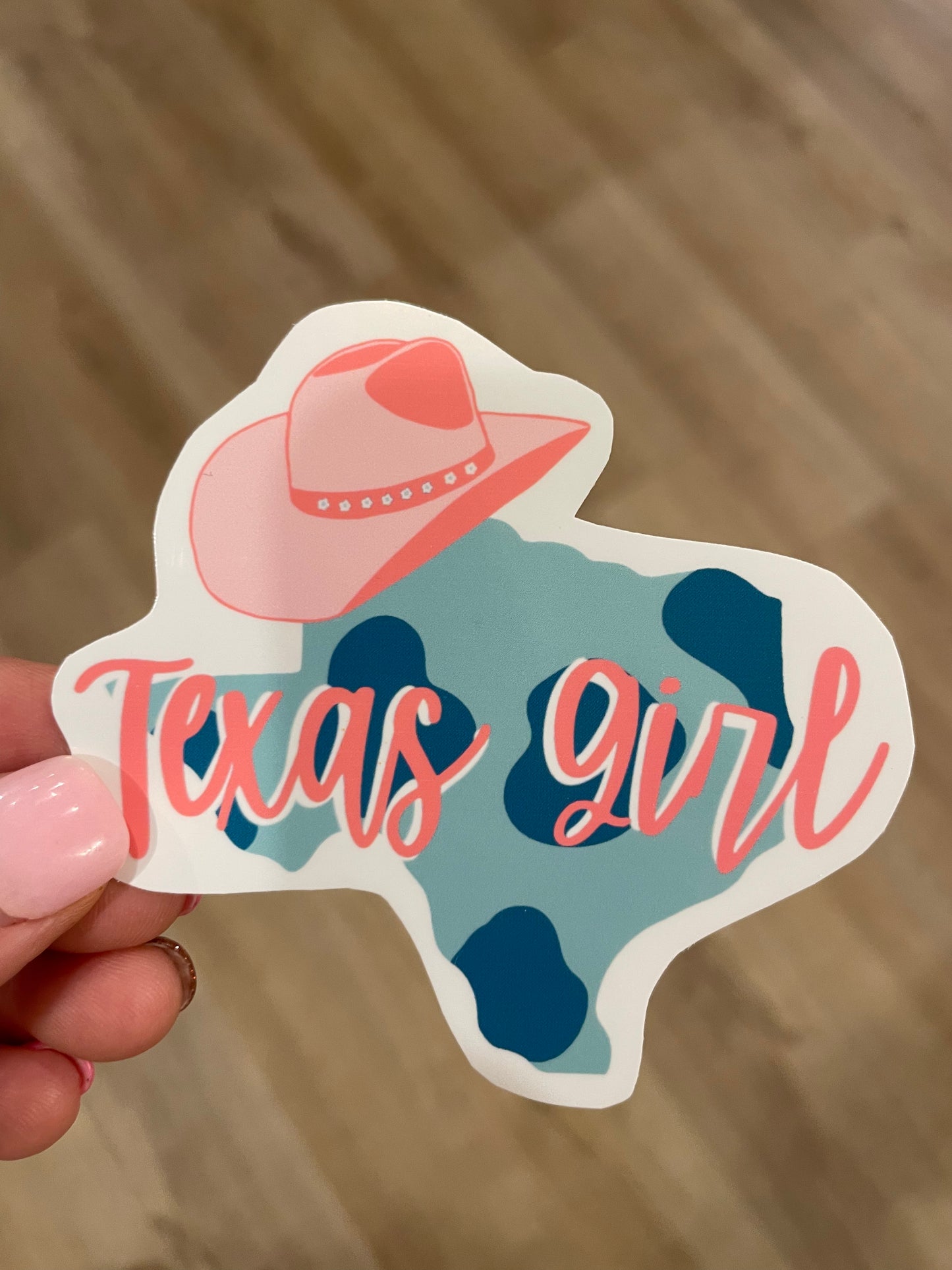 Texas Girl Sticker