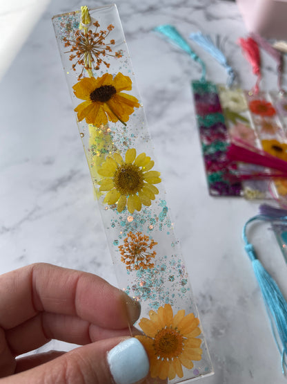 Spring has Sprung Wildflower Bookmarks