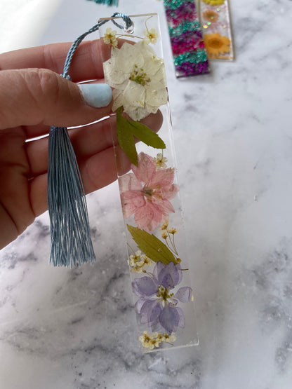 Spring has Sprung Wildflower Bookmarks