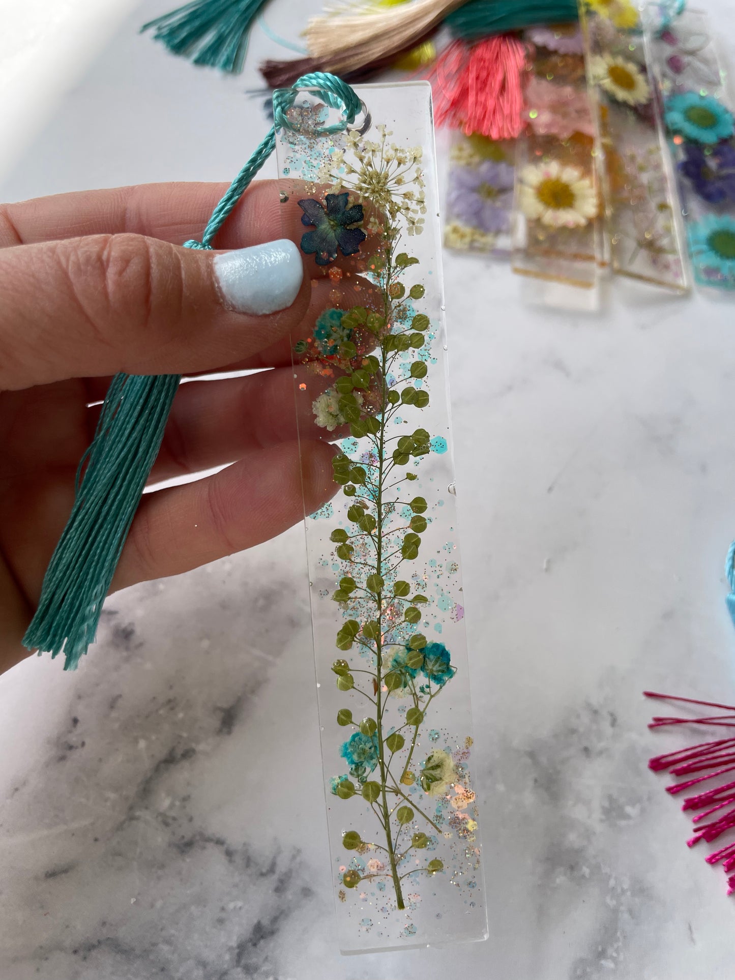 Spring has Sprung Wildflower Bookmarks