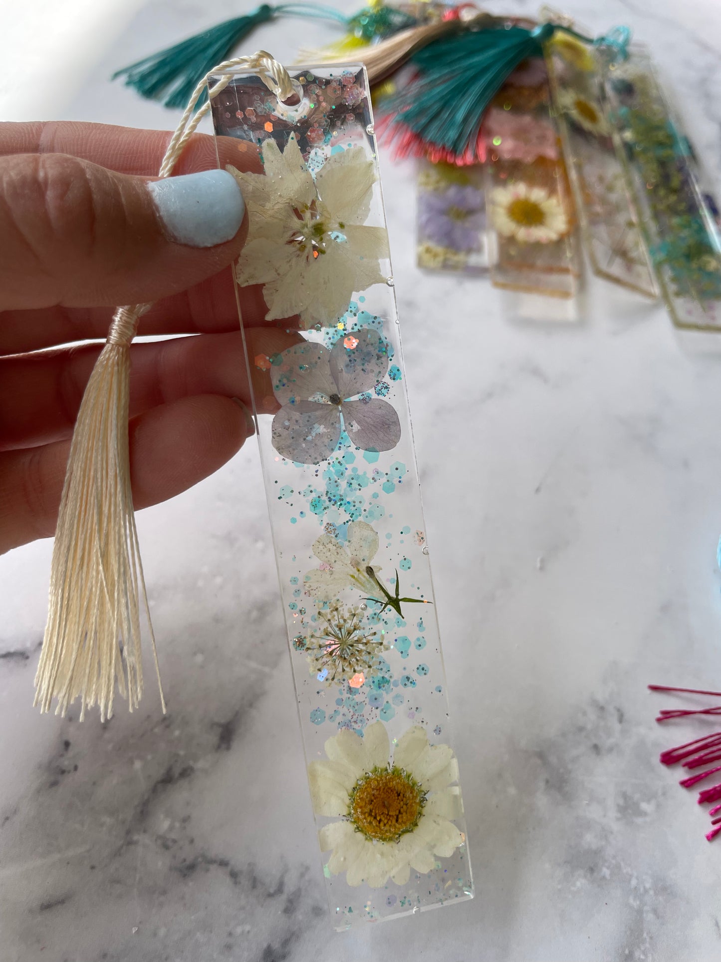 Spring has Sprung Wildflower Bookmarks