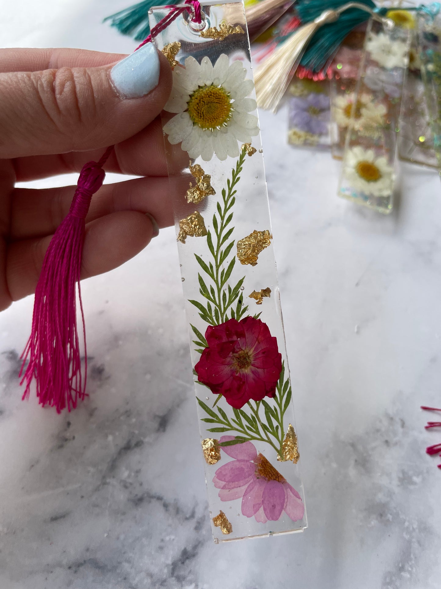 Spring has Sprung Wildflower Bookmarks