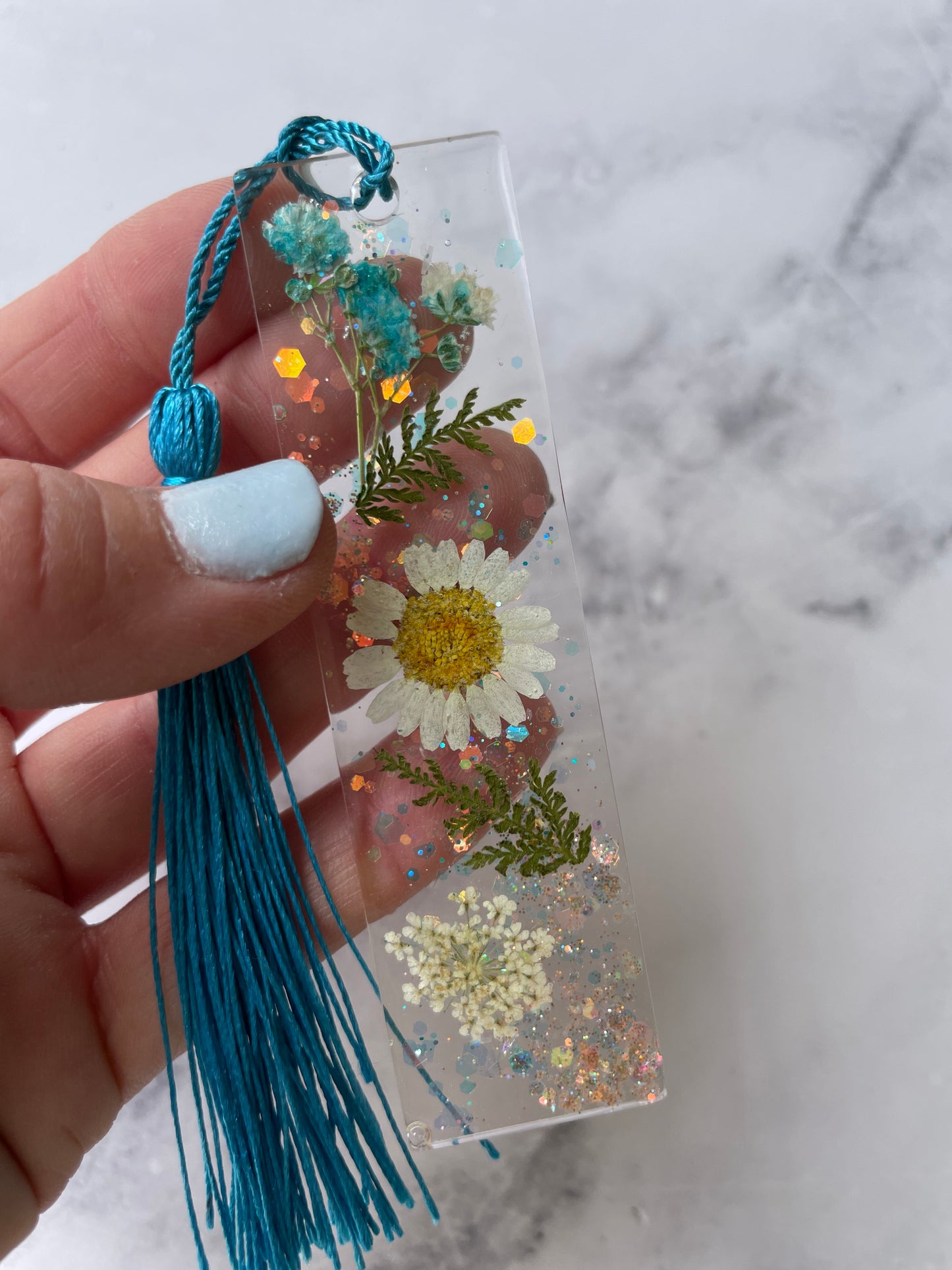 Sparkle Bloom Wildflower Bookmark