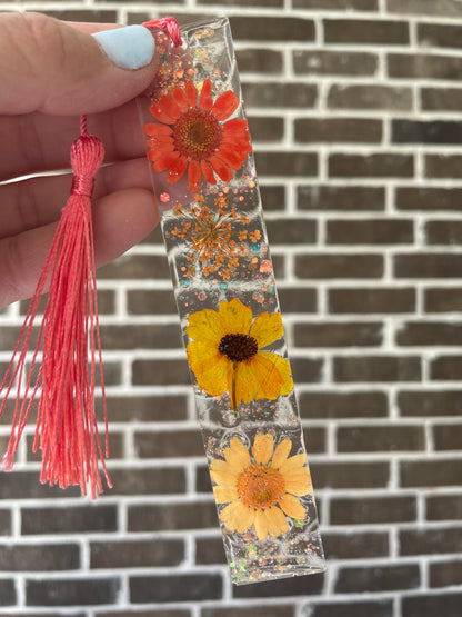 Spring has Sprung Wildflower Bookmarks