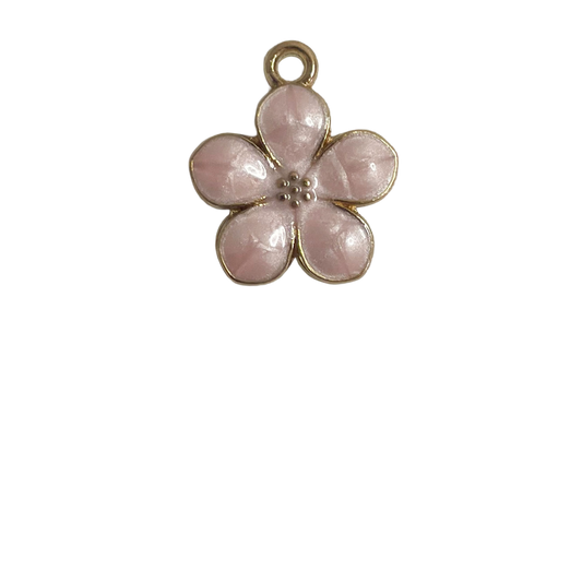 Light Pink Cherry Blossom Charm