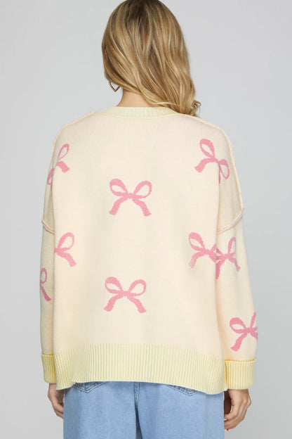 In My Pink Bow Era Sweater