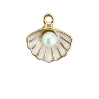 Light Pink Pearl Shell Charm