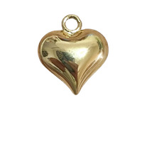Gold Plated Heart Charm