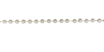 Necklace - Faux Pearl Charm