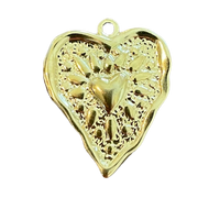 Gold Plated Vintage Heart
