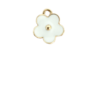 Cute White Flower Charm