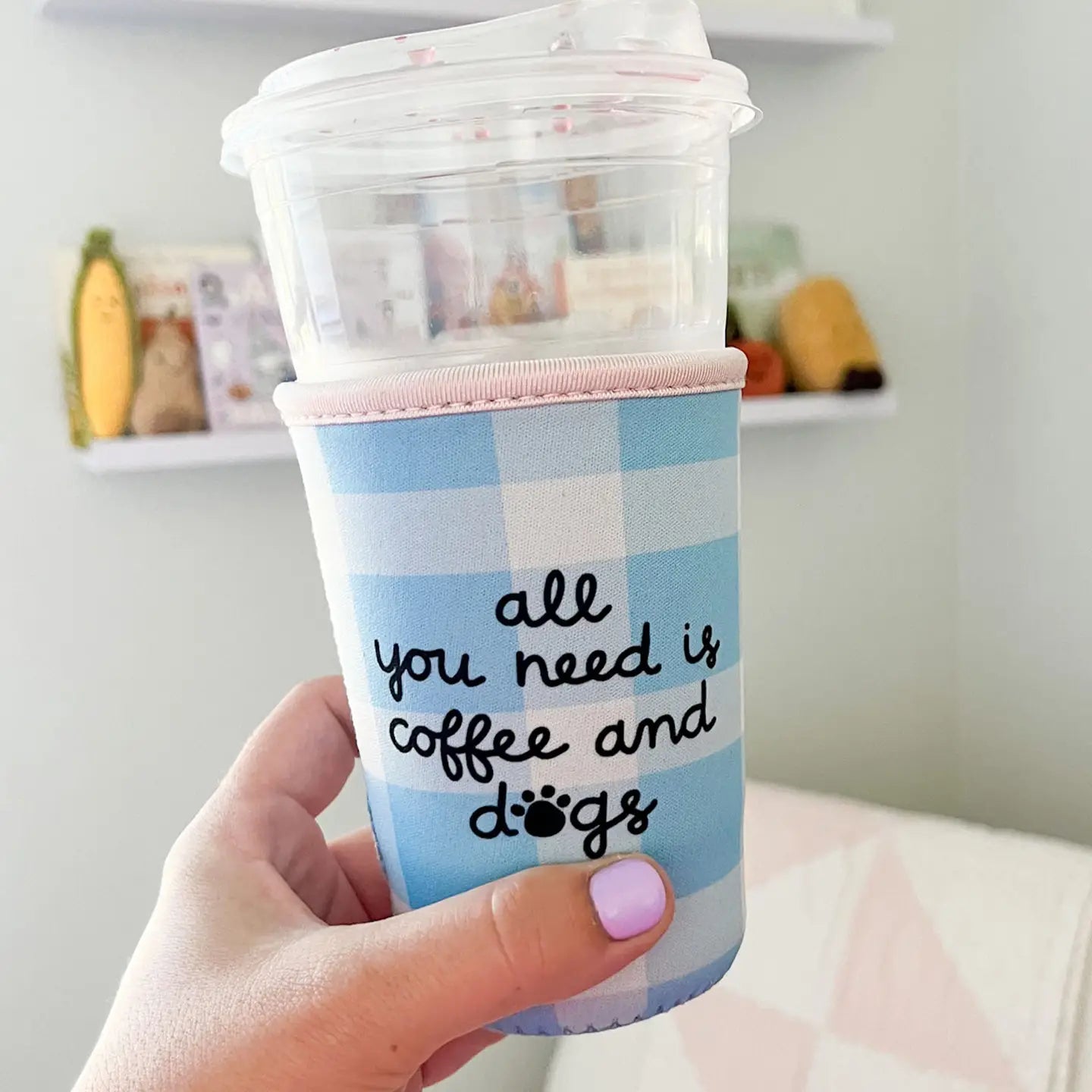 Coffee and Dogs Iced Coffee Sleeve