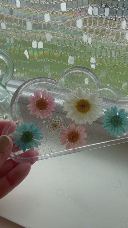 Cloud Resin Jewelry Tray